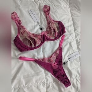 For Love And Lemons Lace Lingerie Set